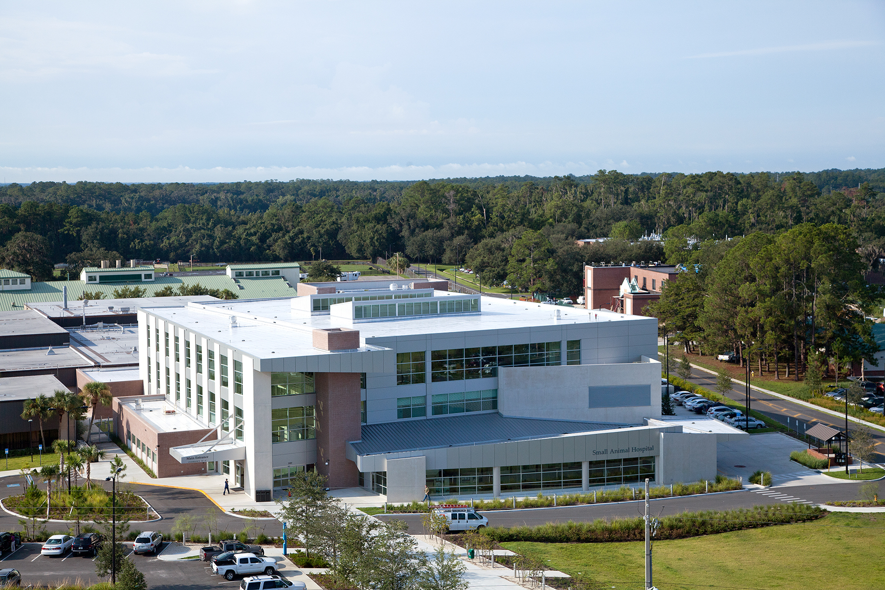 UF Veterinary Medicine Aerial View